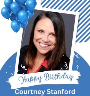 Courtney Stanford Birthday