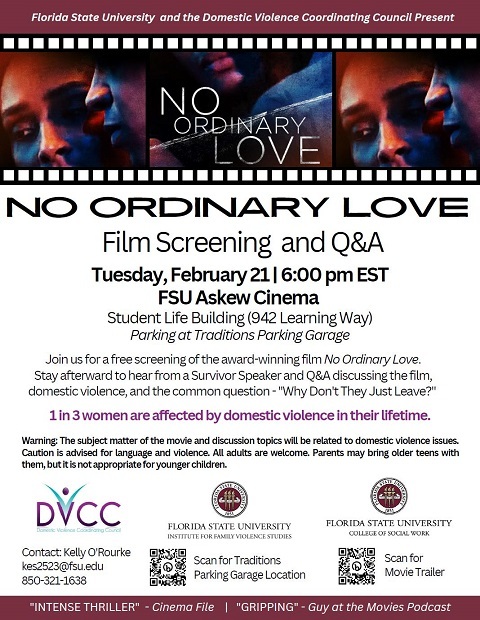 No Ordinary Love Film Screening